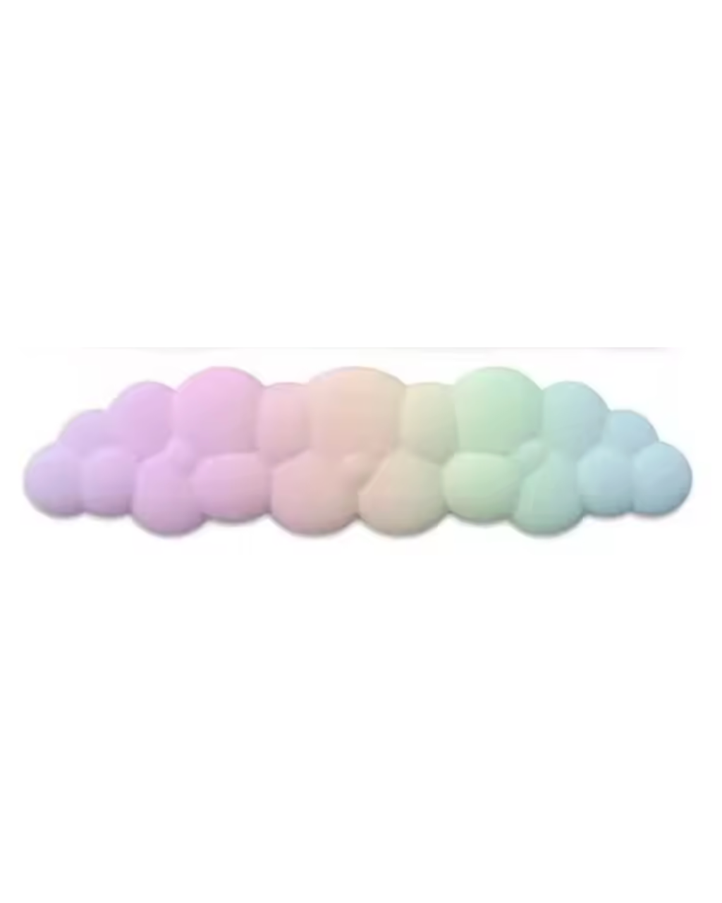 Long Cloud-Shaped Keyboard Wrist Rest Pad (Long 10)