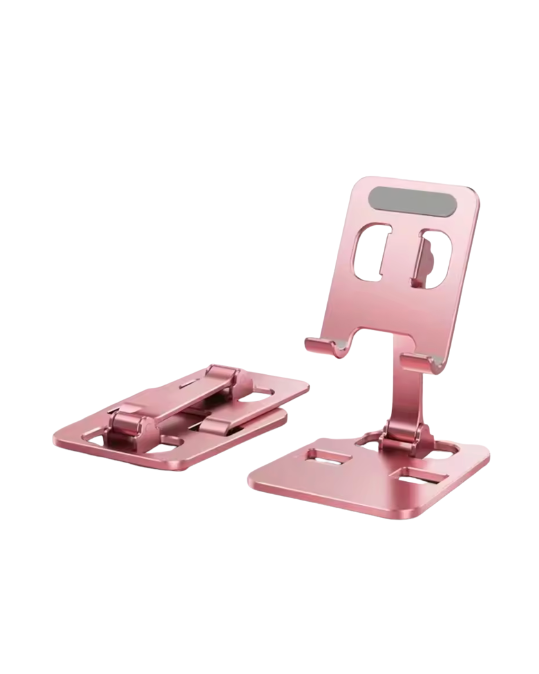 Portable Aluminum Alloy Phone & Tablet Holder (Rose Gold)
