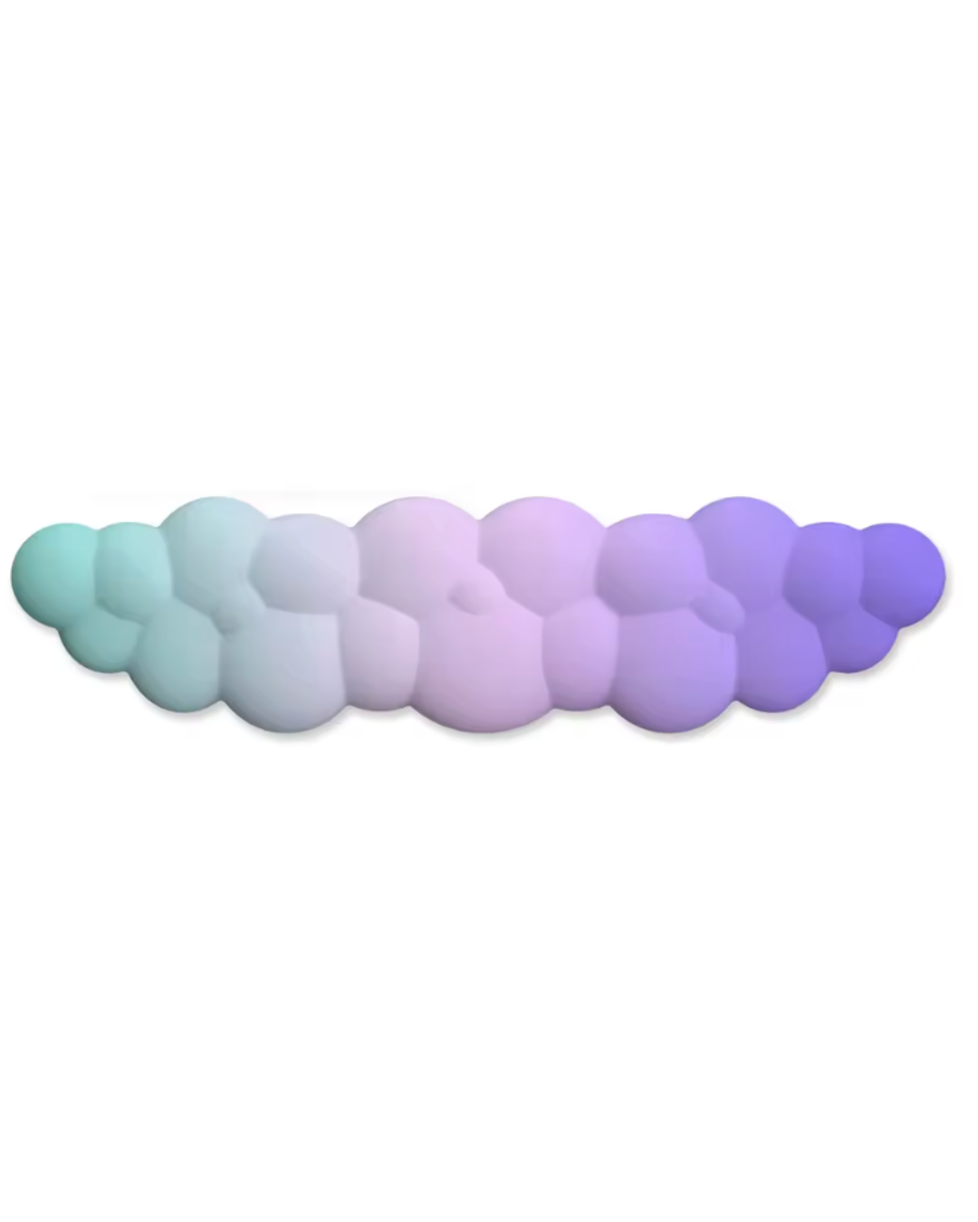 Long Cloud-Shaped Keyboard Wrist Rest Pad (Long 3)