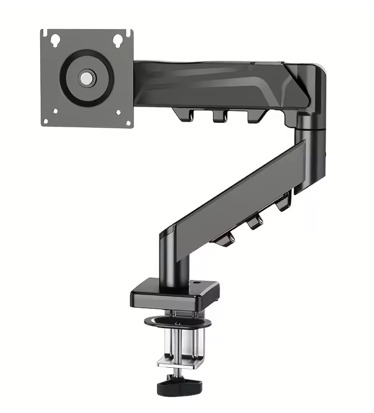 Single Monitor Mount with Adjustable Display Arm