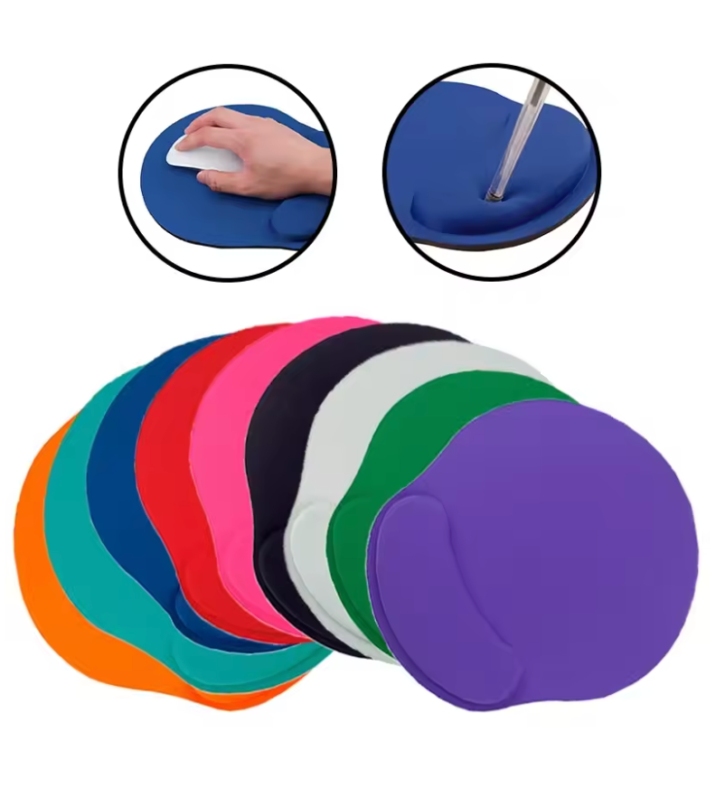 EVA Gaming Mouse Pad with Wrist Rest (Red)