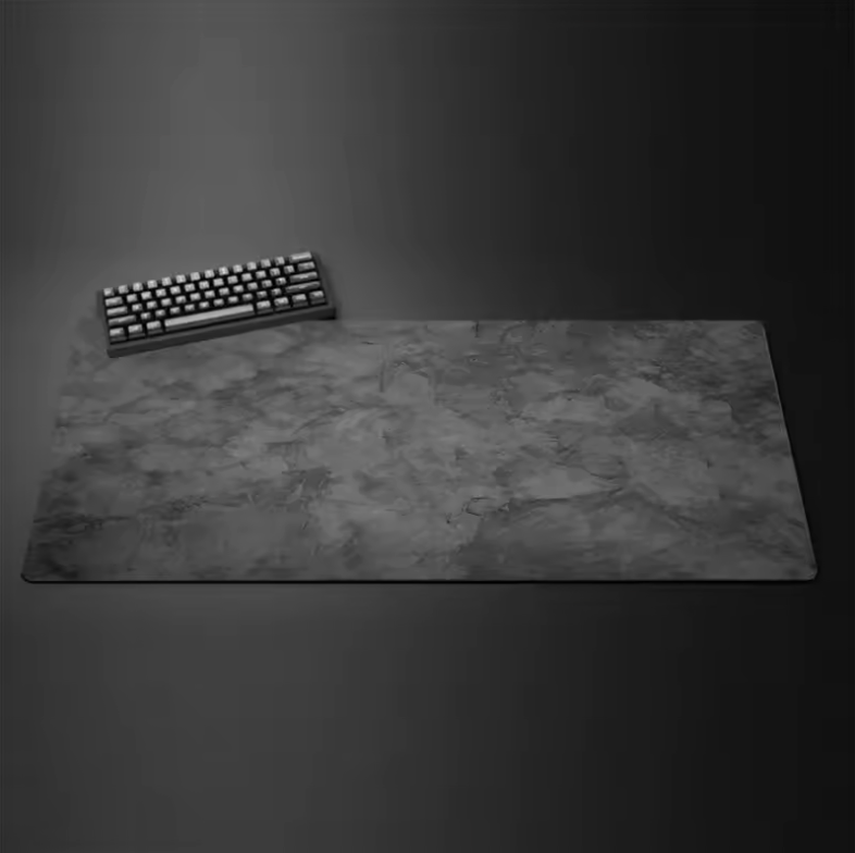 Gray Series Overlocked Mouse Pad